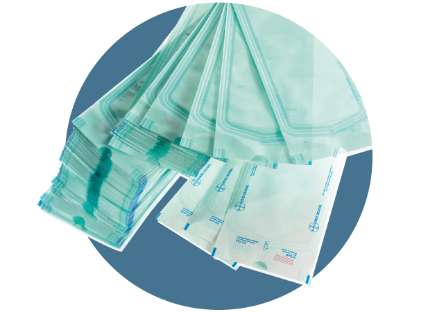 SACHETS DE STÉRILISATION AUTOCOLLANTS