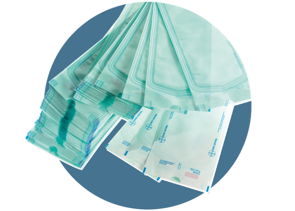 SACHETS DE STÉRILISATION AUTOCOLLANTS