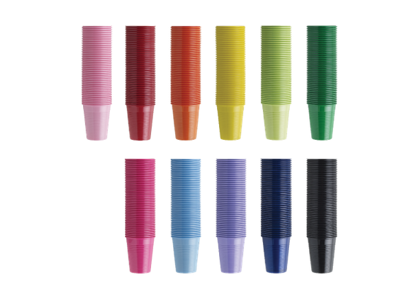 Gobelets plastique jetables