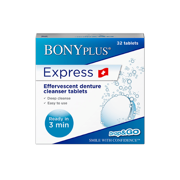 Express Effervescent Denture Cleanser Tablets