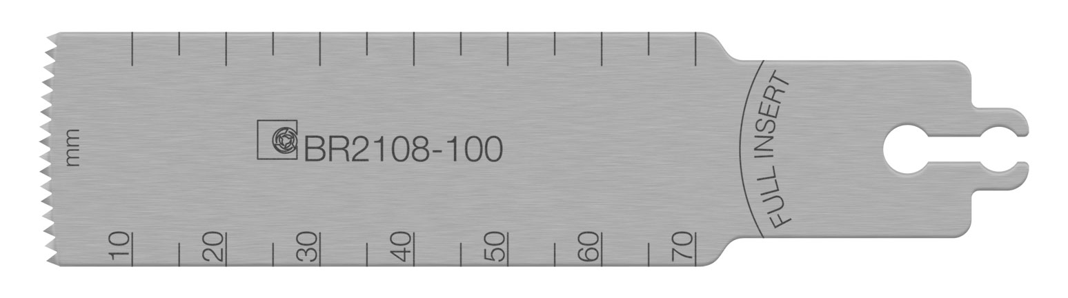 BR2108-100N Large Bone Sagittal Saw Blade