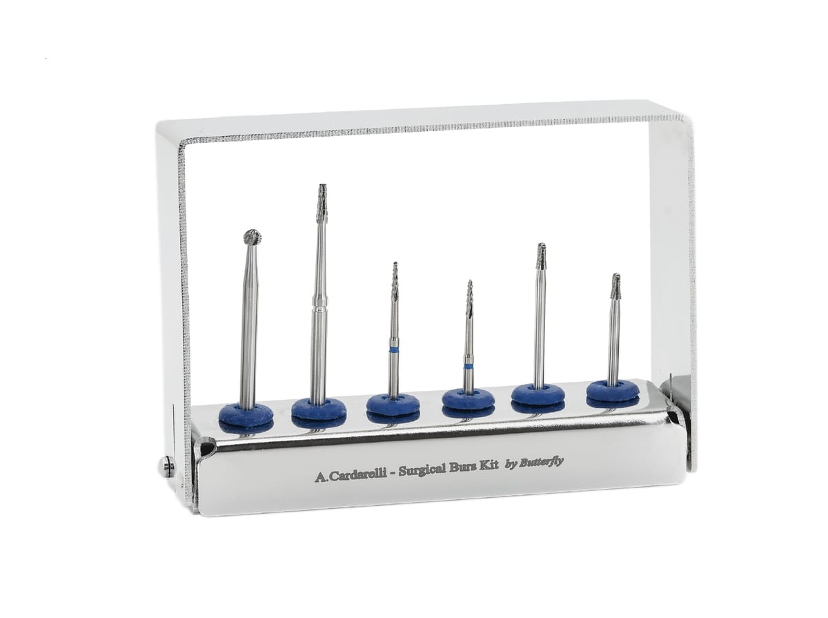 Kit Frese chirurgiche per denti inclusi – Butterfly Italia srl, Surgical Drills and Bone Burs