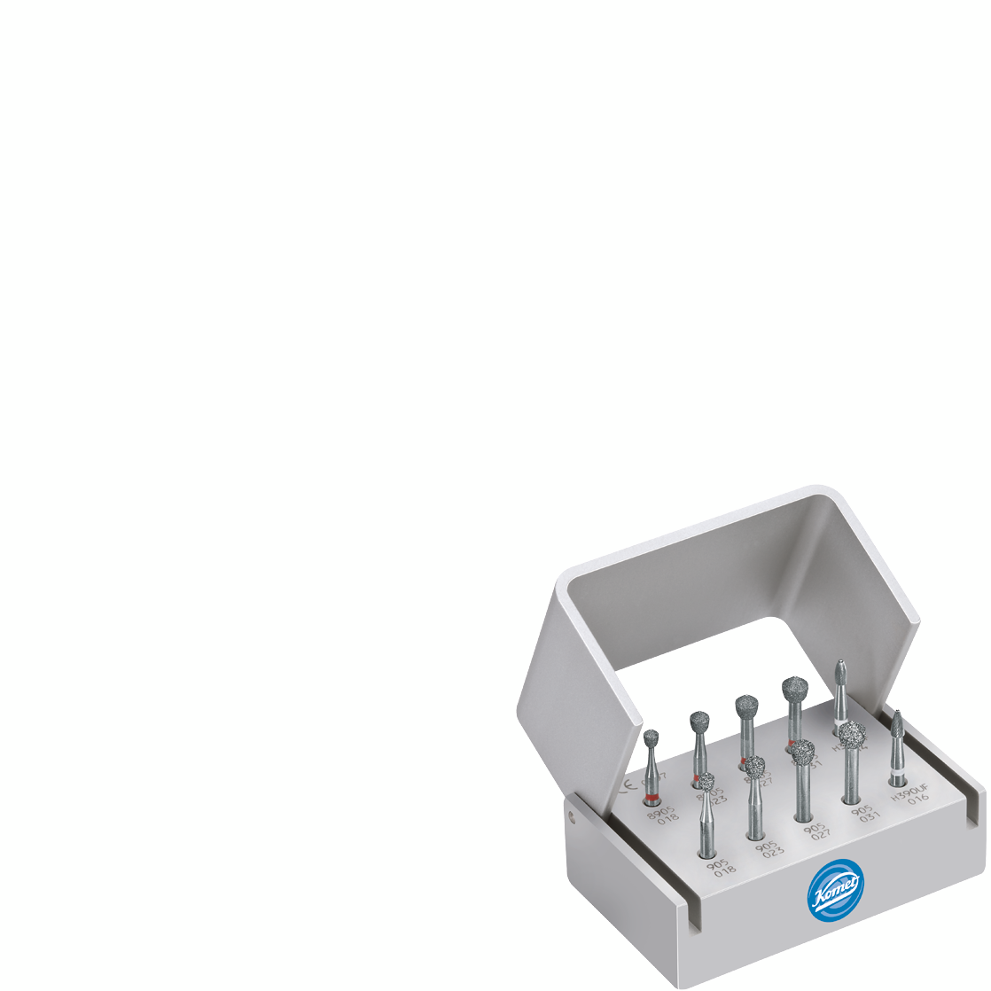 Klassische Präparationsdiamanten 4336 A 4336A.000 – Komet Dental, Diamonds