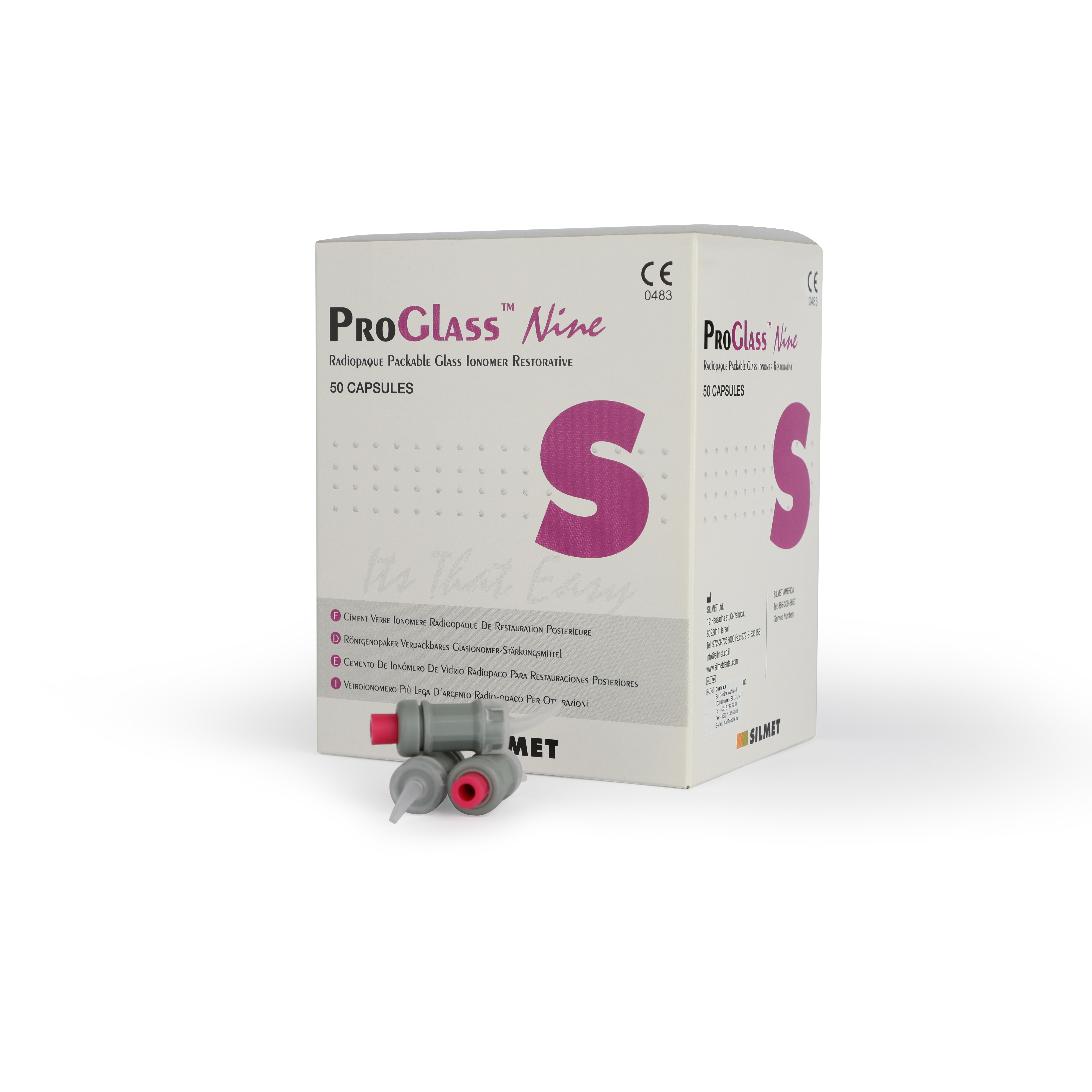 ProGlass Nine – Silmet Ltd., Glass Ionomer Restoratives