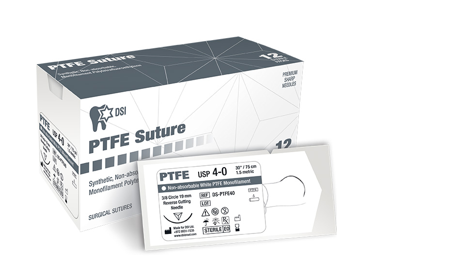 PTFE Polytetrafluoroethylene Suture – DSI Dental Solutions Ltd, Sutures & Needles