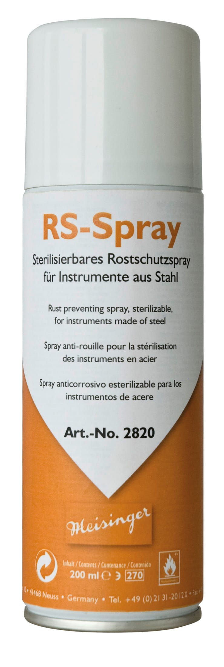 Rostschutzspray, 2820 – Meisinger - Seit 1888, Steel Burs