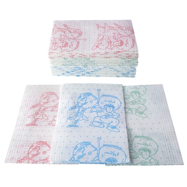 Printed dental bibs