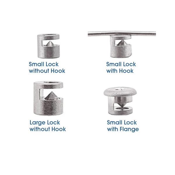 RM® Lock without Hook Pack of 5