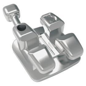 FLI Twin Two-Piece Stainless Steel Brackets MBT Rx Pack of 10