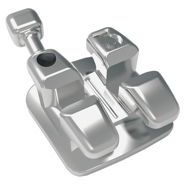 FLI Twin Two-Piece Stainless Steel Brackets MBT Rx Pack of 10