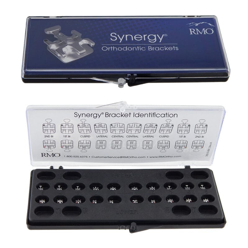 Synergy Two-Piece Stainless Steel Brackets SWLF 018 Rx 5-5 Kit – RMO, Brackets