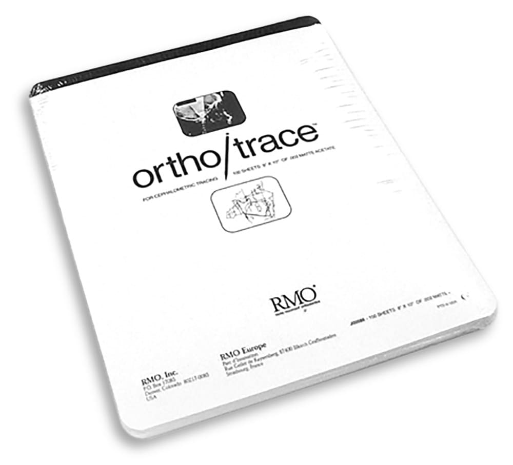 Ortho/Trace Acétate de Traçage Céphalométrique - Lot de 100