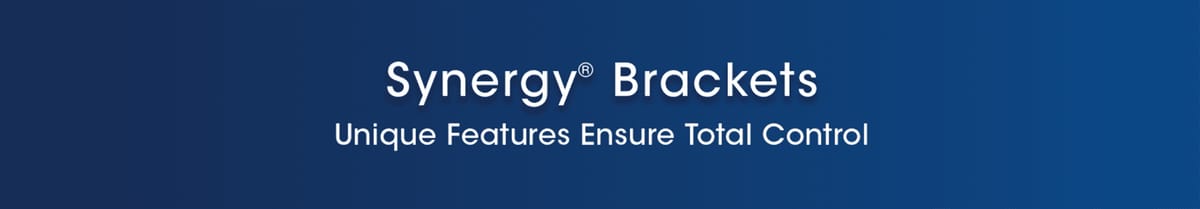 Synergy® Brackets – RMO, Brackets