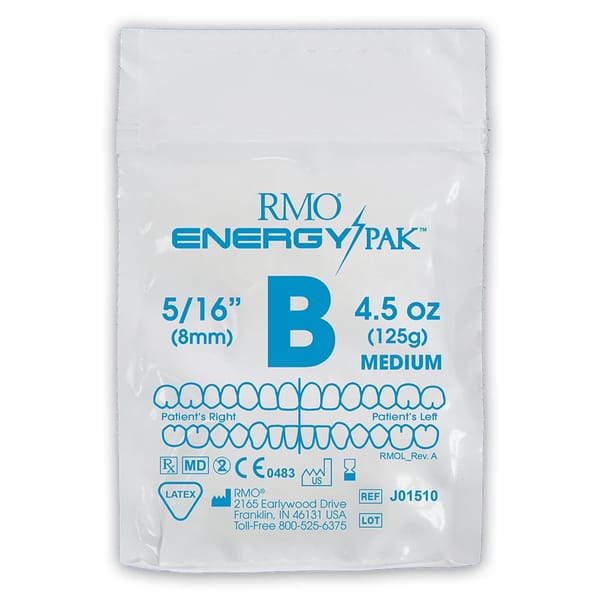 LATEX NEON ELASTICS 5/16" 4.5OZ MEDIUM BLUE B (PK50)