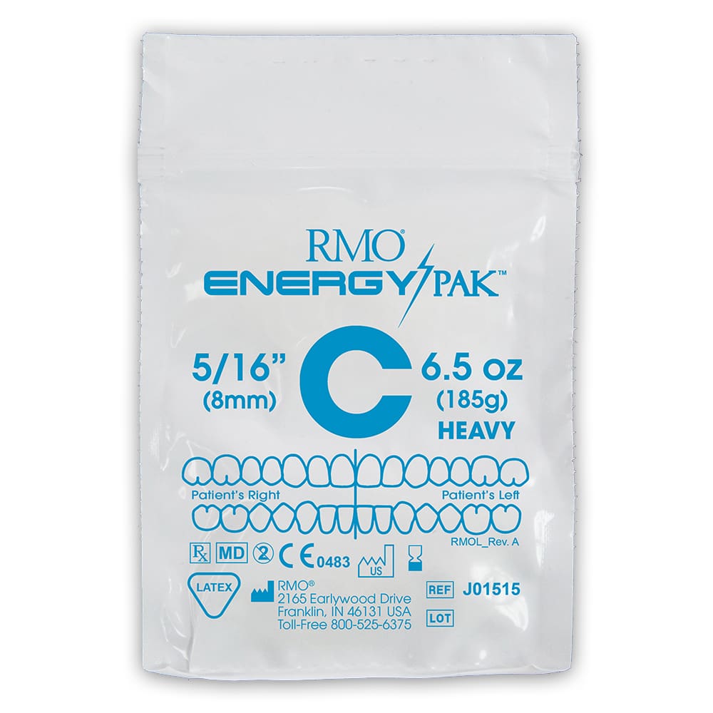 LATEX NEON ELASTICS 5/16" 6.5OZ HEAVY BLUE C (PK50)