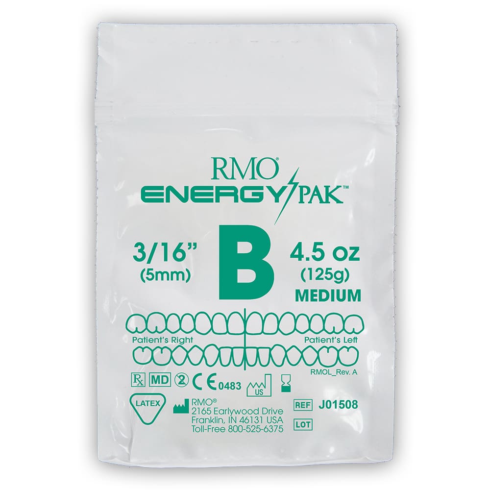 LATEX NEON ELASTICS 3/16" 4.5OZ MEDIUM GREEN B (PK50)