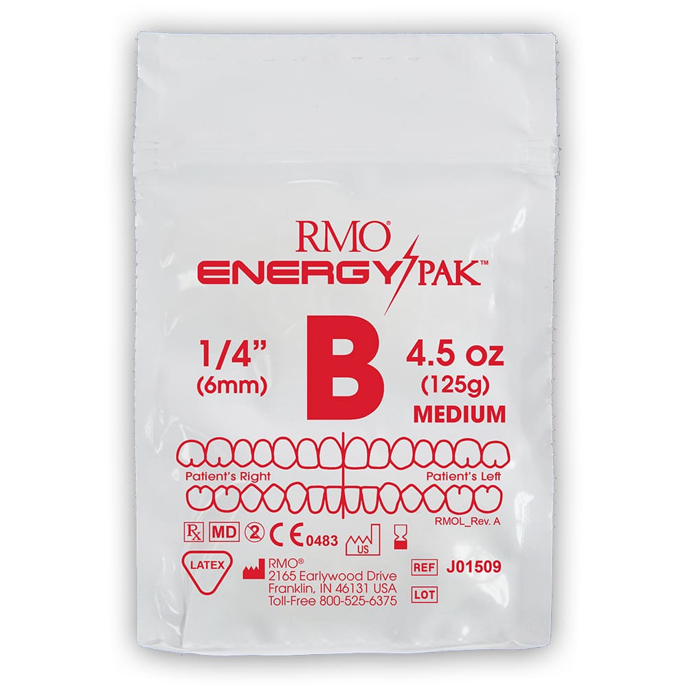 LATEX NEON ELASTICS 1/4" 4.5OZ MEDIUM RED B (PK50)