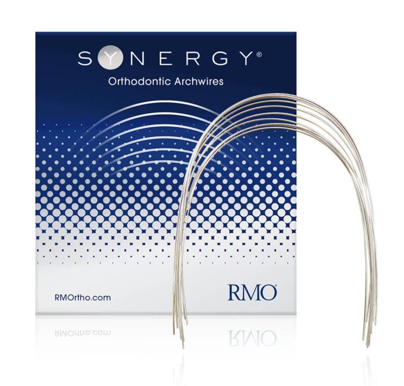 SYNERGY CLASS GHOST™ Aesthetic Tru-Chrome® Stainless Steel Natural Arch Wire Rectangle PUREPAK Pack of 10 - LOWER 1616