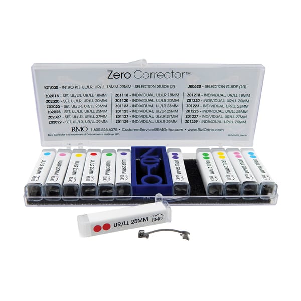 Zero Corrector Intro Set UL/LR, UR/LL 18MM-29MM (6 set KIT)