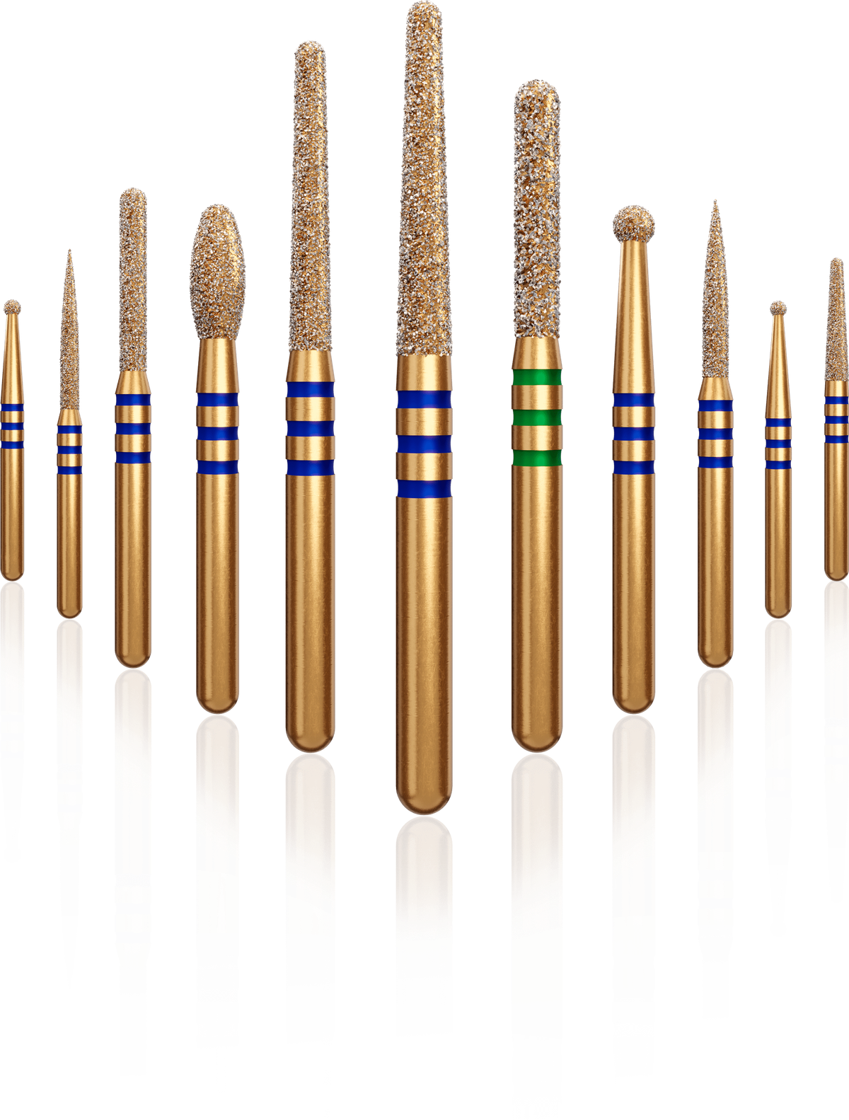 Alpen Z-REX Zirconia Diamond Burs – COLTENE, Diamonds
