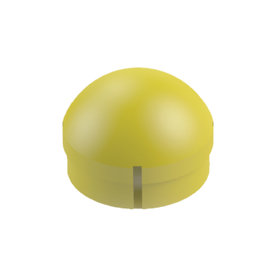 POM (Polyacetal) yellow Standard Insert – CORTEX Dental Implants Industries Ltd., Attachment Systems