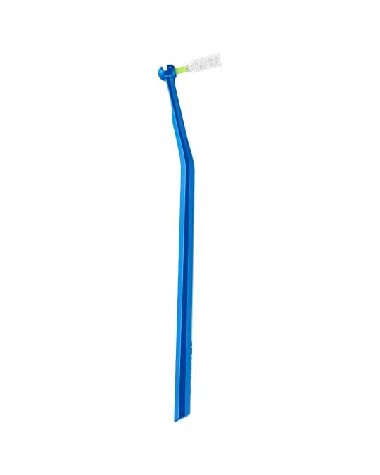 Interdentalbürsten Stahl-Halter blau, 1 Stk.