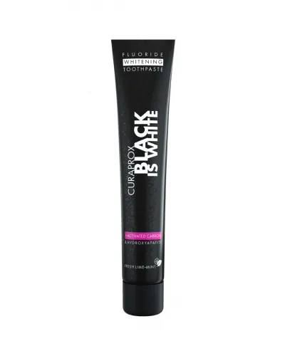 Dentifrice au charbon actif «Black is White»