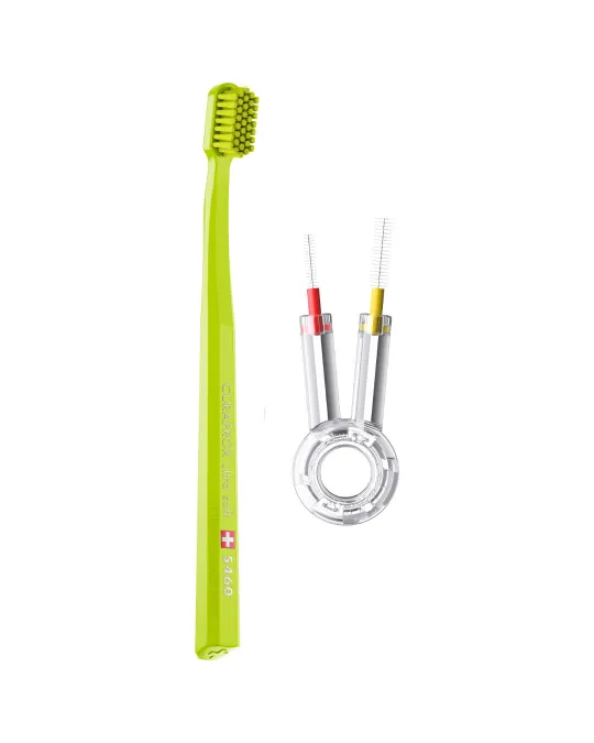 SUPER DUO - brosse à dents CS 5460 + manche-duo interdentaire – Curaden AG, Toothbrushes