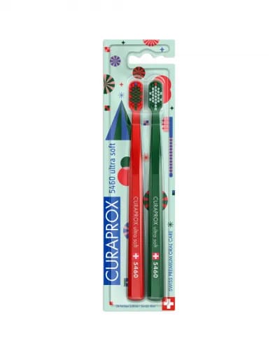 Zahnbürste CS 5460 limited Christmas Edition 2025, 2 Stk. – Curaden AG, Toothbrushes