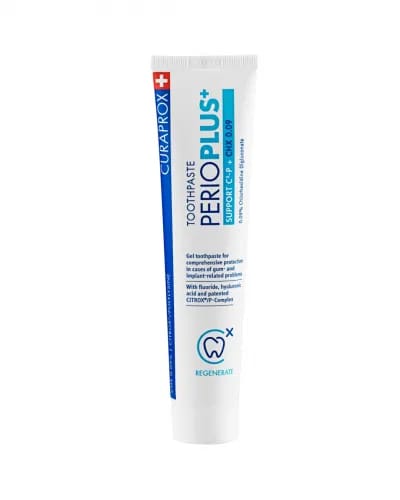 Dentifrice Perio plus Support avec CHX 0,09 % et complexe Citrox®/P (75 ml)