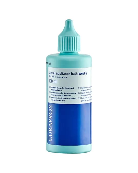 Zahnprothesenreiniger BDC Weekly – Curaden AG, Denture Resins