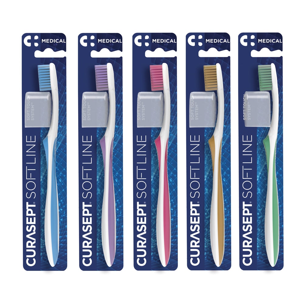 CURASEPT SOFTLINE MEDICAL TOOTHBRUSH