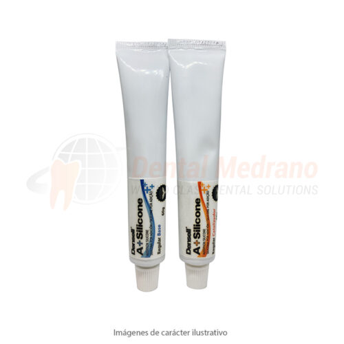 Silicona A+SILICONA REGULAR POMOS 120g – Dental Medrano S.A., Rubber Base