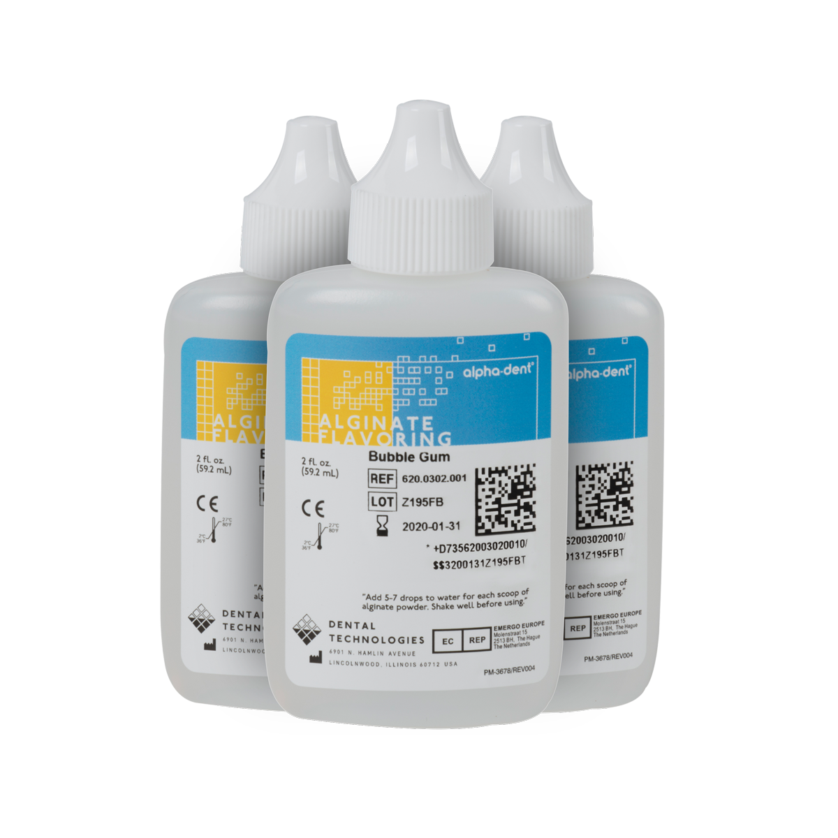 ALPHA-DENT ® ALGINATE FLAVORINGS