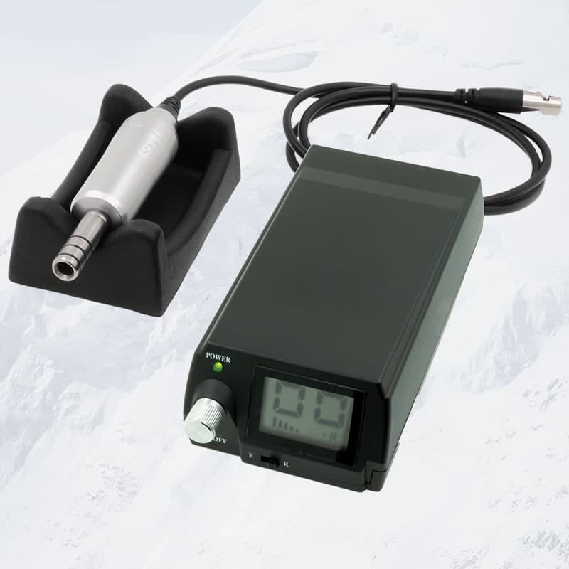 Micro motor with battery – DS DentaSonic SA, Übertragungsinstrumente