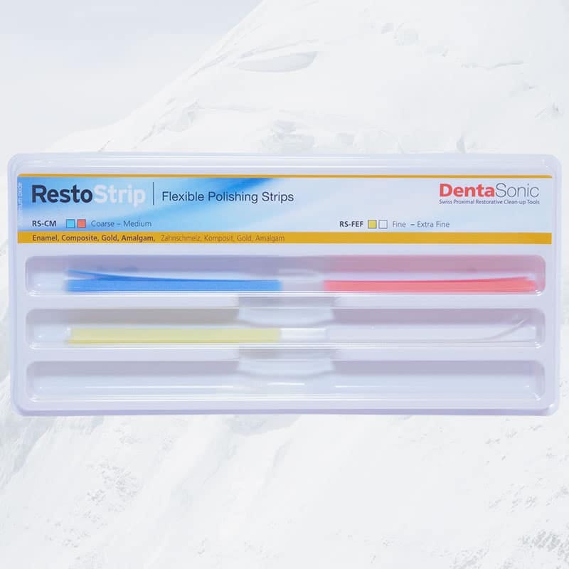 RestoStrip Set Alu Oxide – DS DentaSonic SA, Polierstreifen - Schleifstreifen