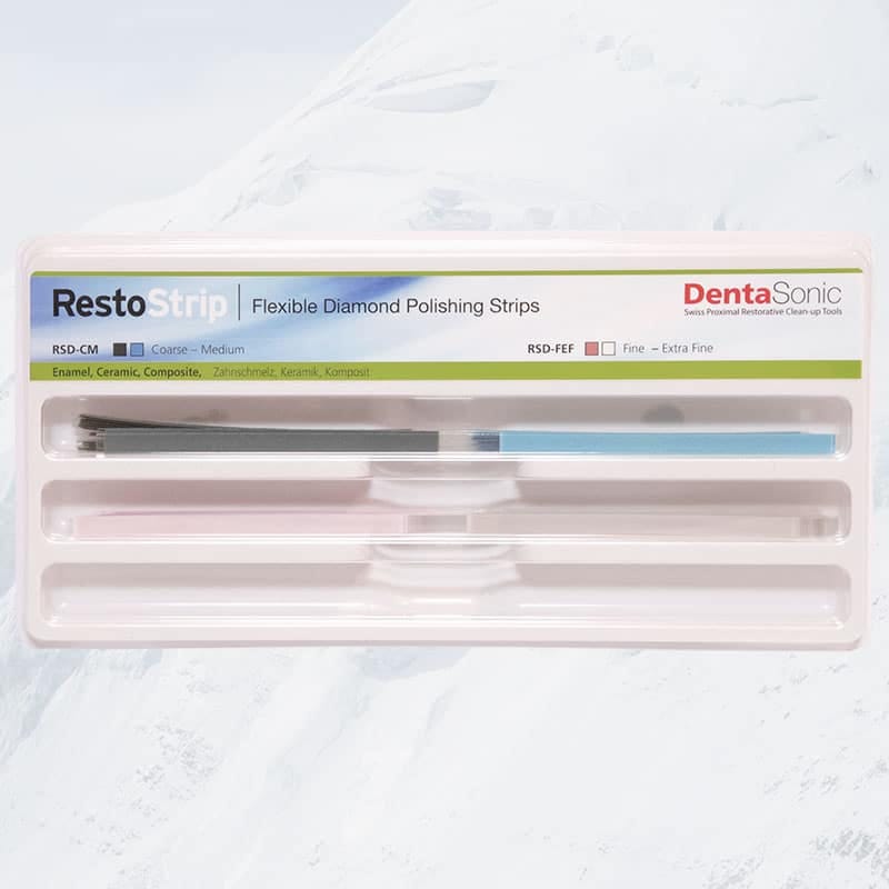 RestoStrip Set Diamond – DS DentaSonic SA, Polierstreifen - Schleifstreifen
