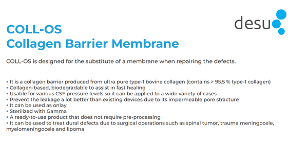 Membrane barrière collagène COLL-OS