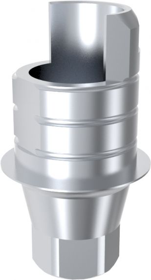 Bază de titan internă tip scurt cu hex - Compatibil Adin® CloseFit™