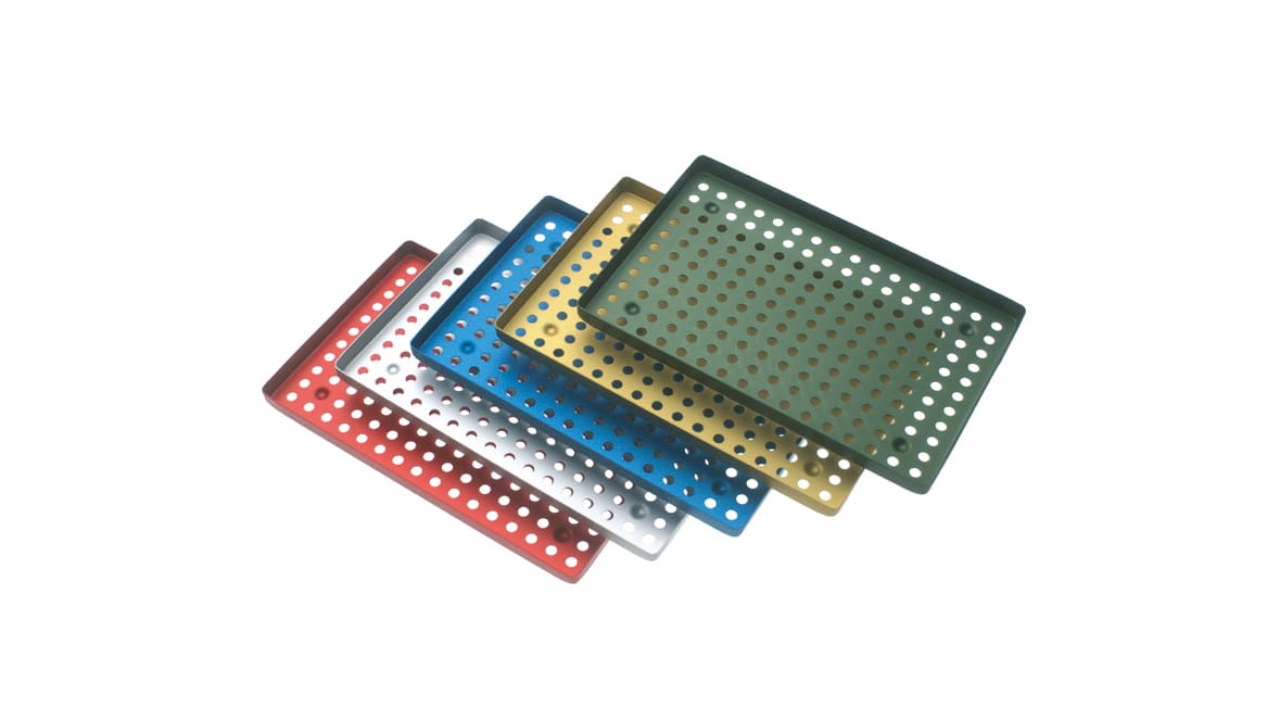 Perforated Aluminium Tray – Directa Dental Group, Sterilization Containers & Trays
