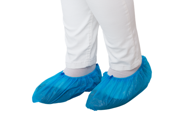 Schoenovertrekken CPE Blauw 30my