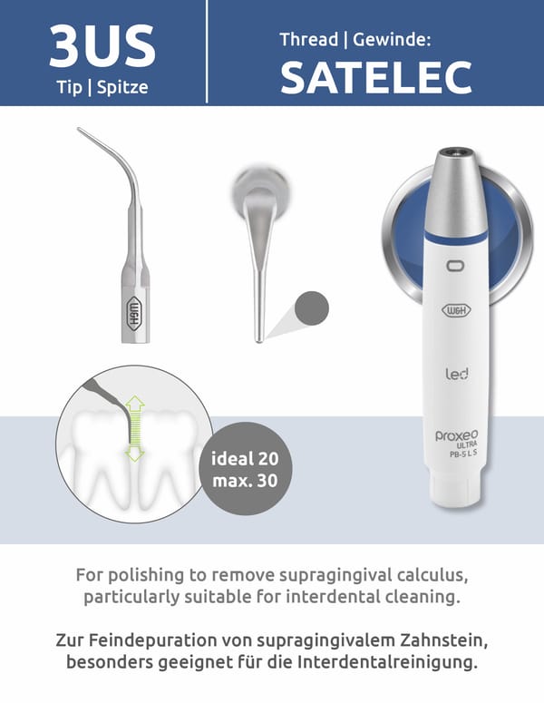 Universal-Ultraschallspitzen für Piezo-Scaler PB-5 (07983850)