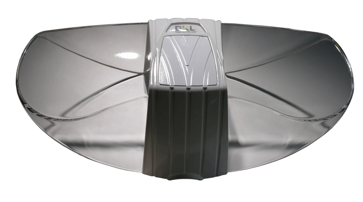 Schutzhaube weiß mit Spiegel für LED.light – DKL Chairs, Curing Lights and Accessories