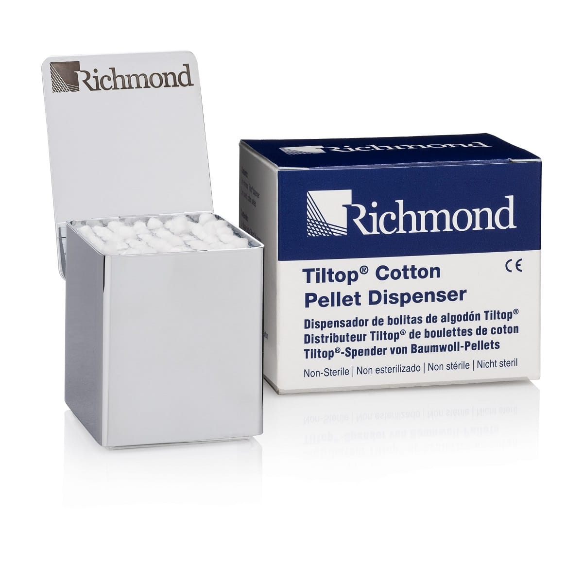 Chrome Tiltop® Pellet Dispenser – Richmond Dental and Medical, Application Brushes