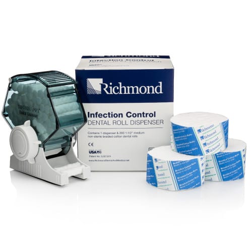 Distributeur de rouleaux pour le contrôle des infections
