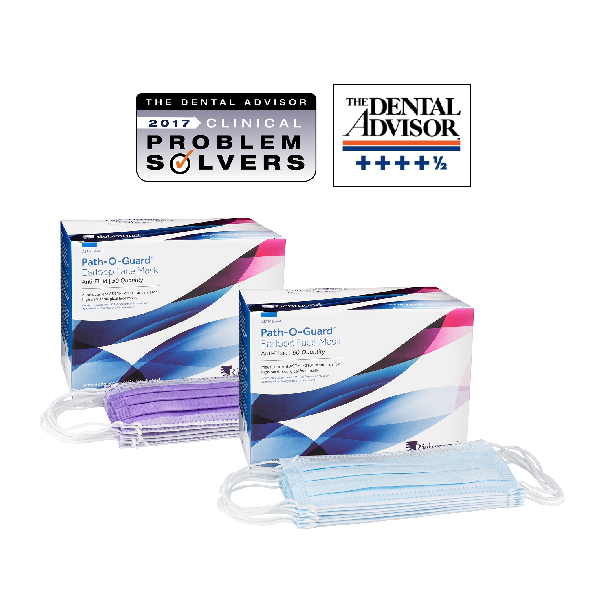 Masque facial Path-O-Guard® Niveau III