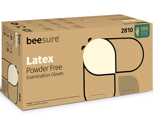 Latex Powder Free Exam Gloves