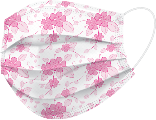 Face Mask with Floral Design (BE2300 Series)