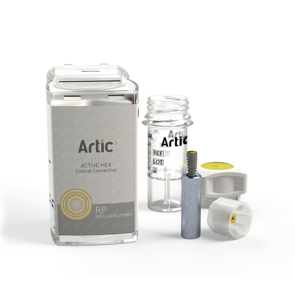 Artic® Dental Implant – Active Hex – Conical Connection RP – Edison Medical, Implantate