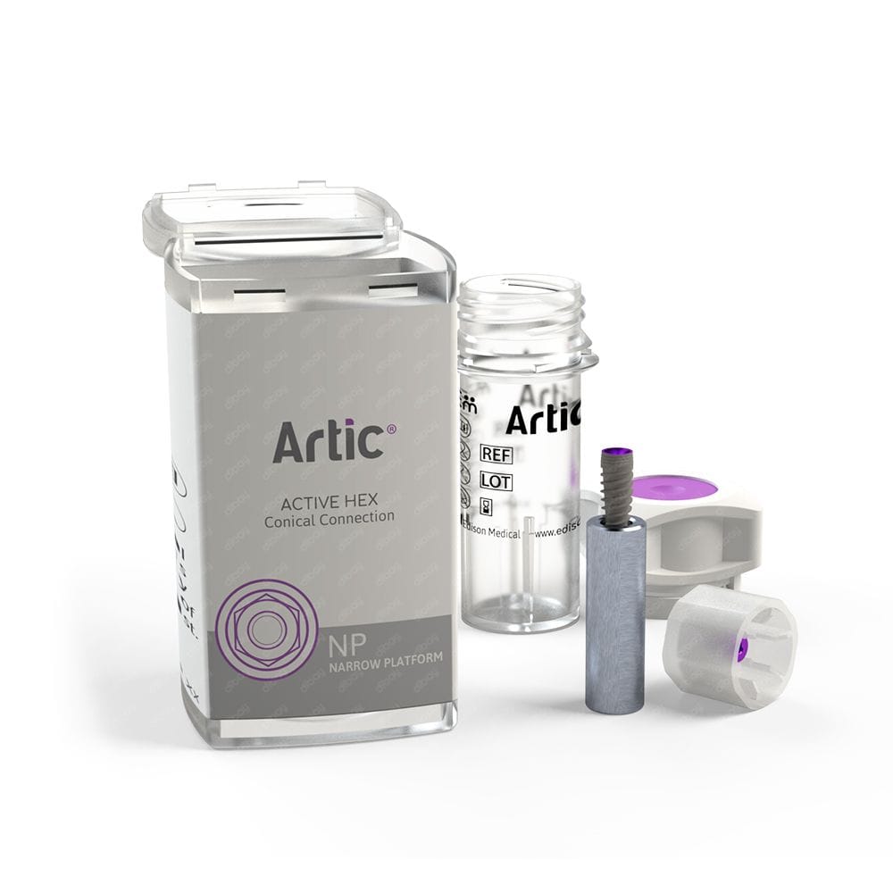 Artic® Dental Implant – Active Hex – Conical Connection NP – Edison Medical, Implantate